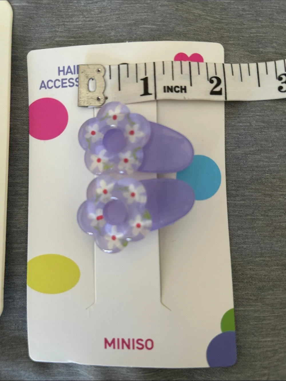 Fruit and Flower Hair Clips - Kids Accessories- Set of 2